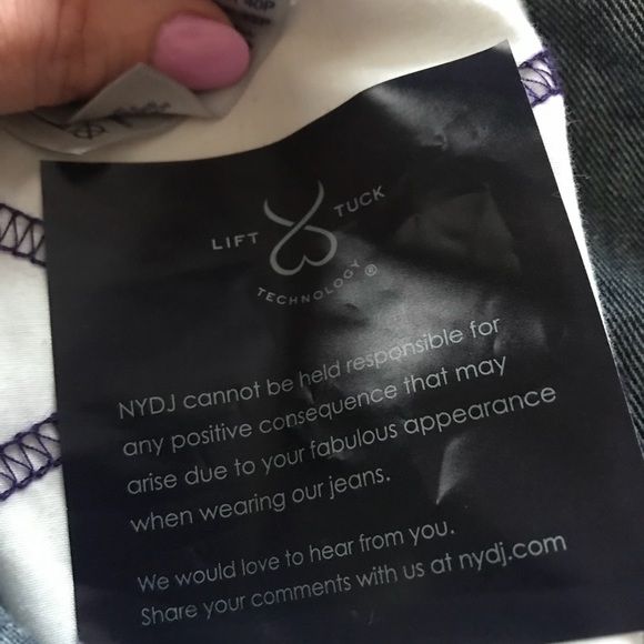 NWT! SLIMMING- Not your daughters jeans.... - Picture 3 of 6